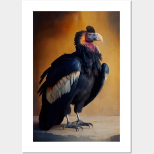 California condor - Oil Paint Posters and Art